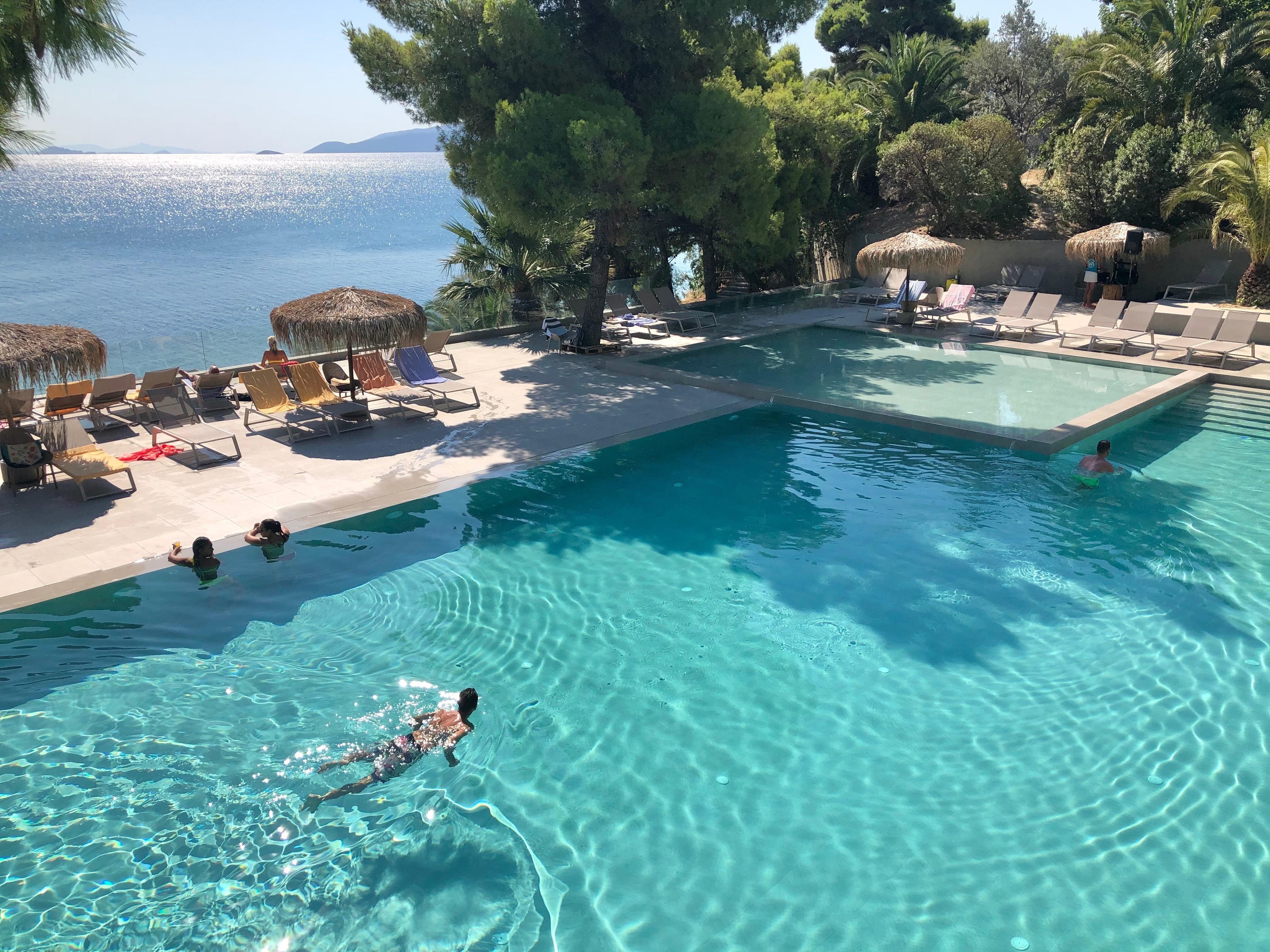 King Saron Hotel Resort Isthmia Esterno foto