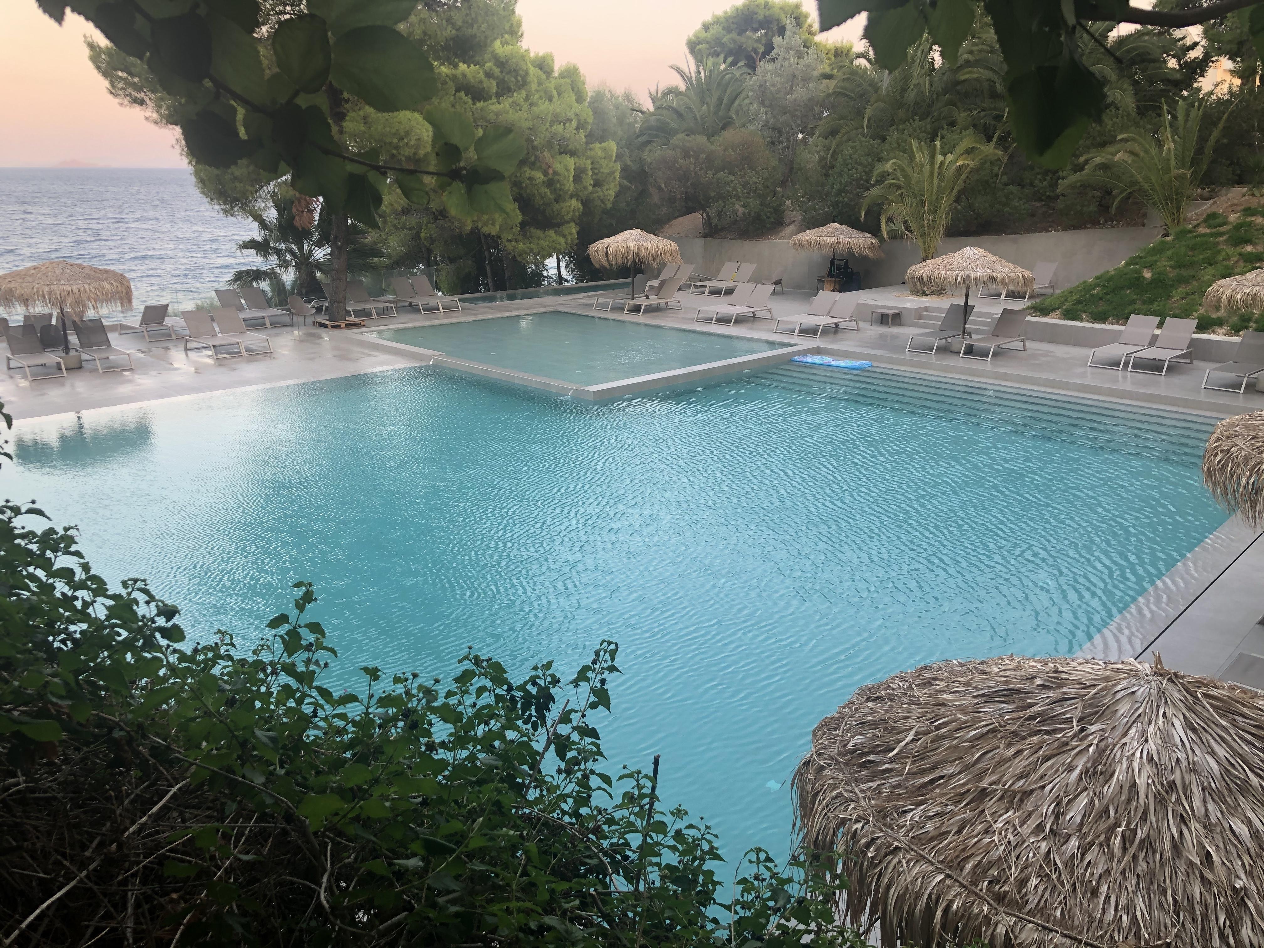King Saron Hotel Resort Isthmia Esterno foto